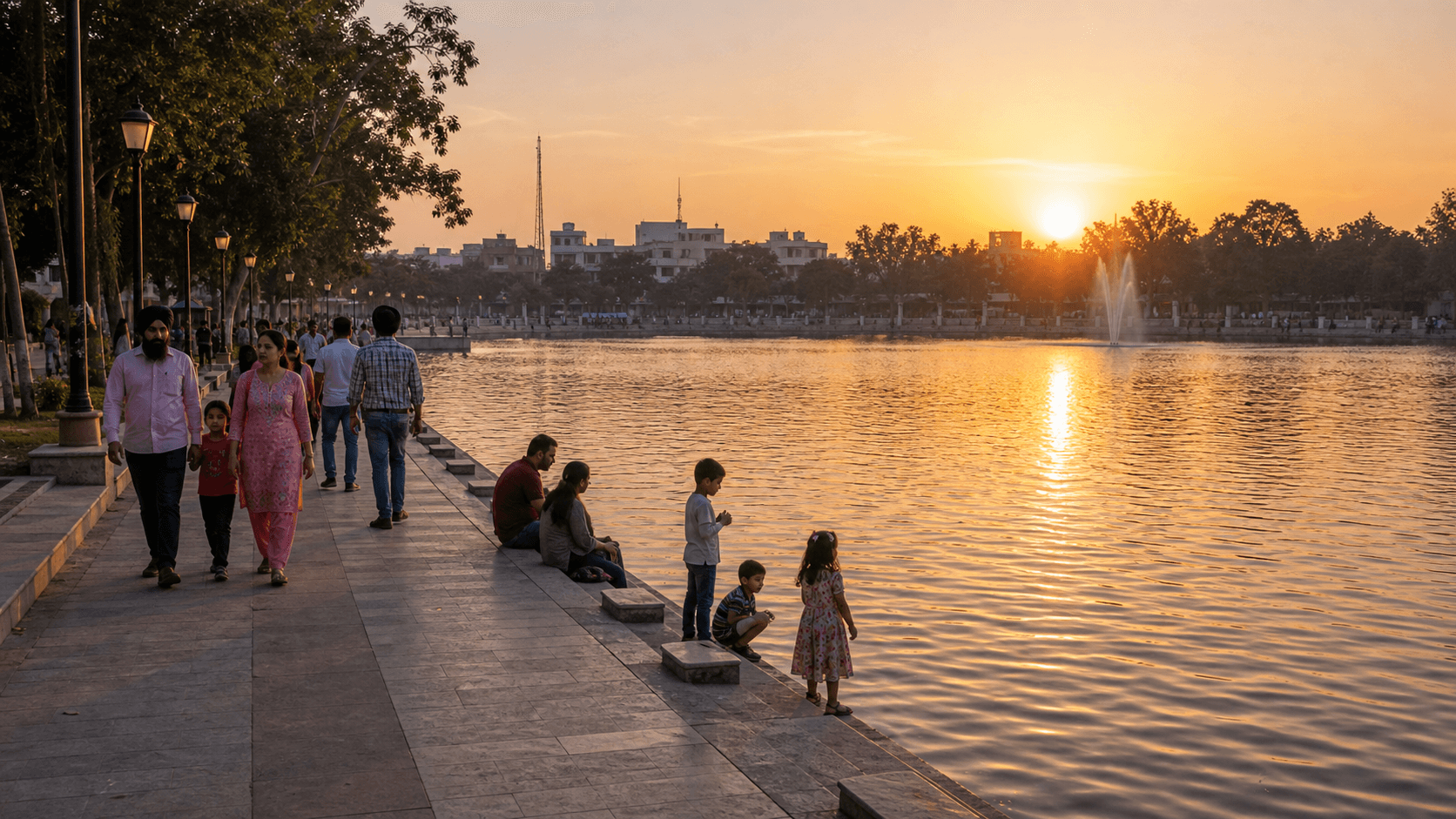 Lake Evenings in Bathinda Made the City Feel Kinder